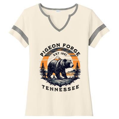 Pigeon Forge Ladies Halftime Notch Neck Tee