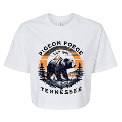 Pigeon Forge Bella+Canvas Jersey Crop Tee