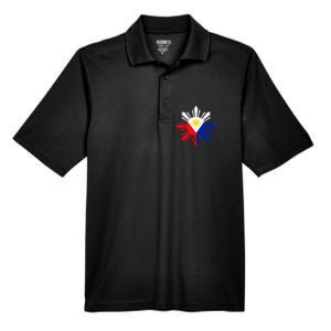 Philippine Flag Pinoy Flag Filipino Pinoy Sun Men's Origin Performance Pique Polo