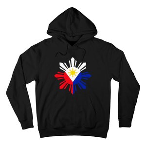 Philippine Flag Pinoy Flag Filipino Pinoy Sun Hoodie