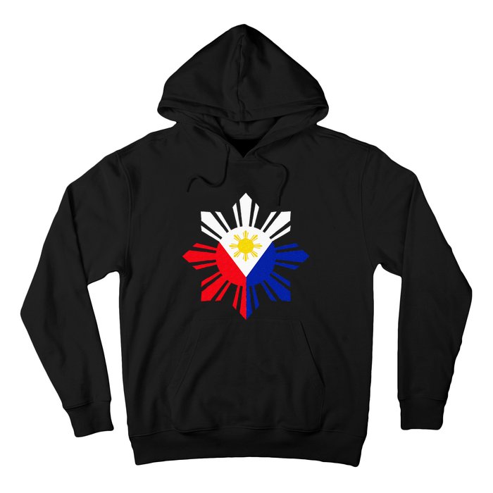 Philippine Flag Pinoy Flag Filipino Pinoy Sun Hoodie