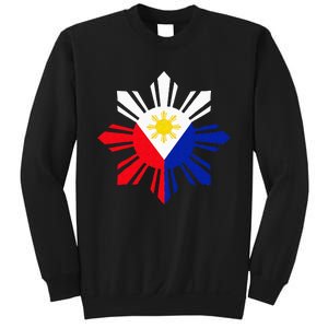 Philippine Flag Pinoy Flag Filipino Pinoy Sun Sweatshirt