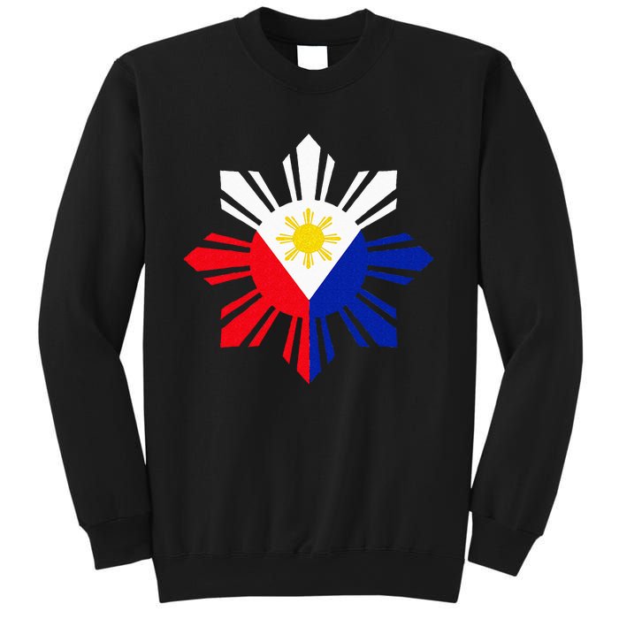 Philippine Flag Pinoy Flag Filipino Pinoy Sun Sweatshirt