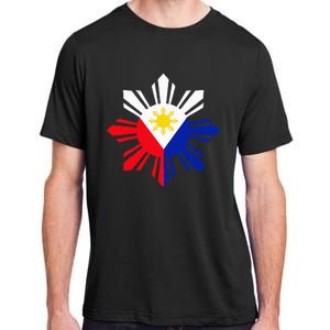 Philippine Flag Pinoy Flag Filipino Pinoy Sun Adult ChromaSoft Performance T-Shirt