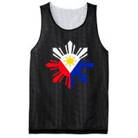 Philippine Flag Pinoy Flag Filipino Pinoy Sun Mesh Reversible Basketball Jersey Tank