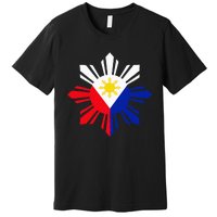 Philippine Flag Pinoy Flag Filipino Pinoy Sun Premium T-Shirt