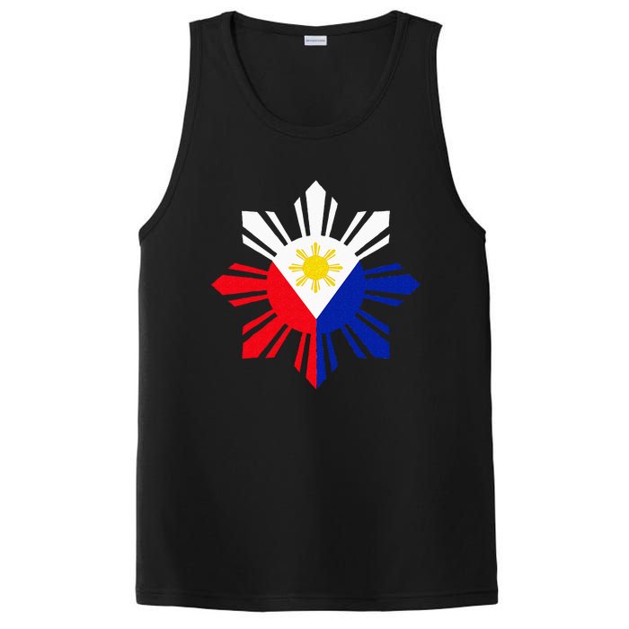 Philippine Flag Pinoy Flag Filipino Pinoy Sun PosiCharge Competitor Tank