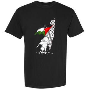 Palestine Free Palestine In Arabic Free Gaza Palestine Garment-Dyed Heavyweight T-Shirt