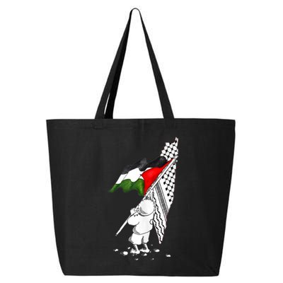 Palestine Free Palestine In Arabic Free Gaza Palestine 25L Jumbo Tote