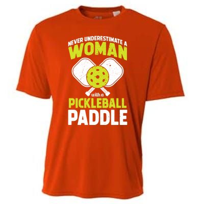 Pickleball Funny Pickleball Player Gift Meaningful Gift Cooling Performance Crew T-Shirt