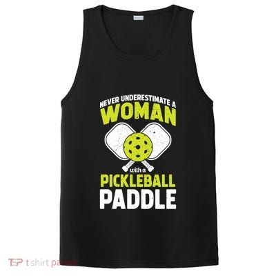 Pickleball Funny Pickleball Player Gift Meaningful Gift PosiCharge Competitor Tank