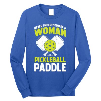 Pickleball Funny Pickleball Player Gift Meaningful Gift Long Sleeve Shirt