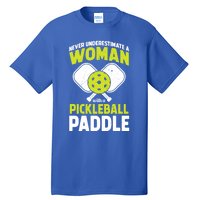 Pickleball Funny Pickleball Player Gift Meaningful Gift Tall T-Shirt