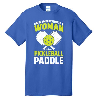 Pickleball Funny Pickleball Player Gift Meaningful Gift Tall T-Shirt