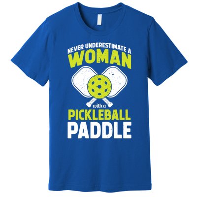 Pickleball Funny Pickleball Player Gift Meaningful Gift Premium T-Shirt