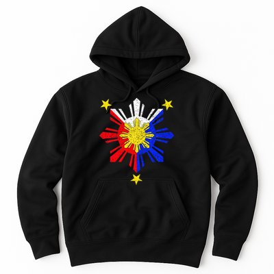 Pinoy Filipino Philippine Flag Sun Hoodie