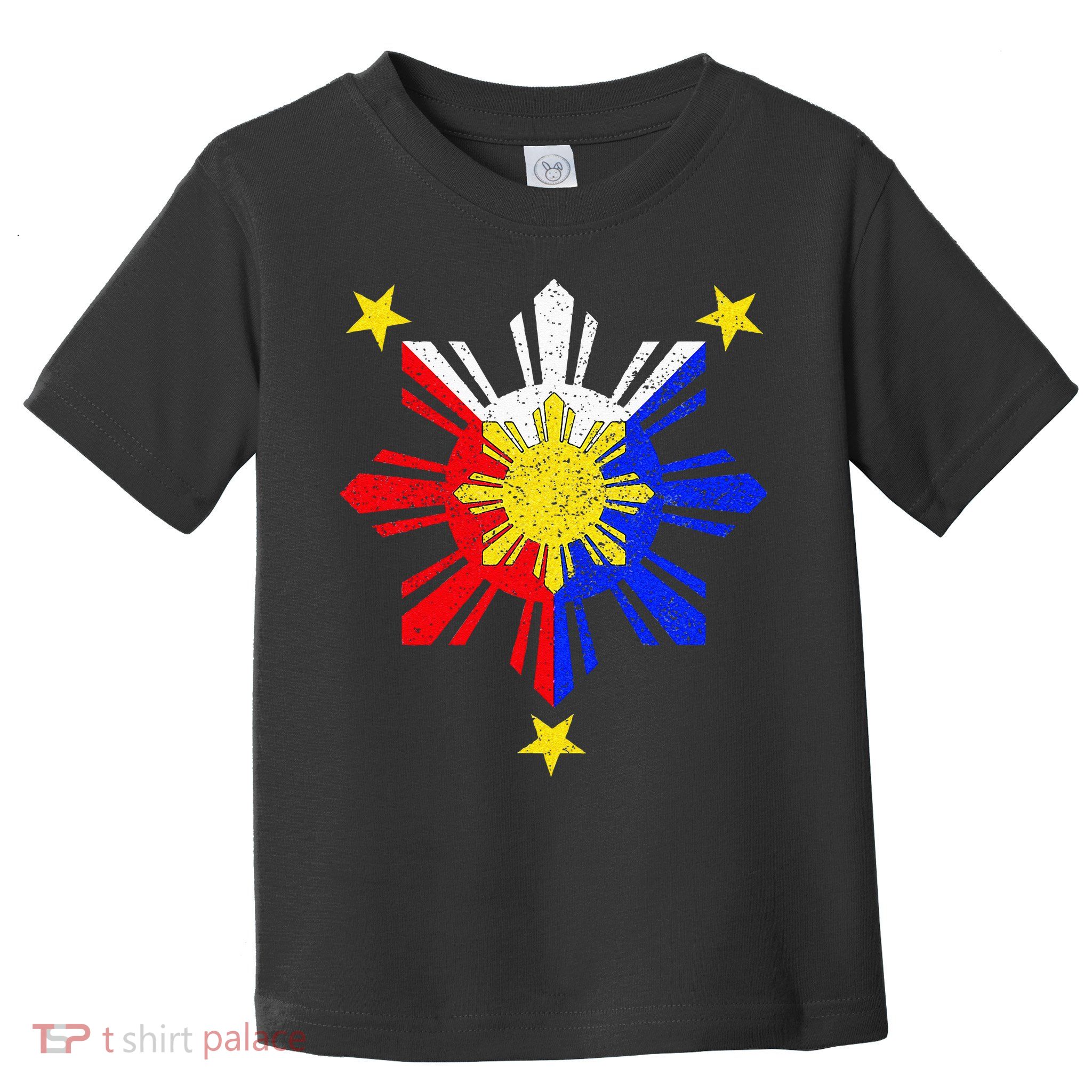 Pinoy Filipino Philippine Flag Sun Toddler T-Shirt