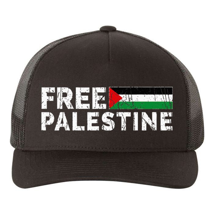 Palestine flag Palestine Free Palestine Gaza Flag Yupoong Adult 5-Panel Trucker Hat