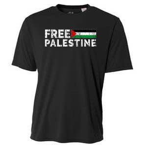 Palestine flag Palestine Free Palestine Gaza Flag Cooling Performance Crew T-Shirt