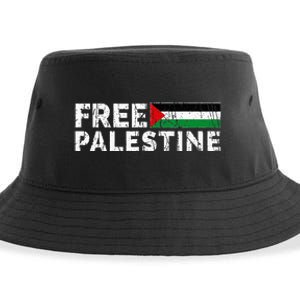 Palestine flag Palestine Free Palestine Gaza Flag Sustainable Bucket Hat