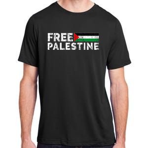 Palestine flag Palestine Free Palestine Gaza Flag Adult ChromaSoft Performance T-Shirt