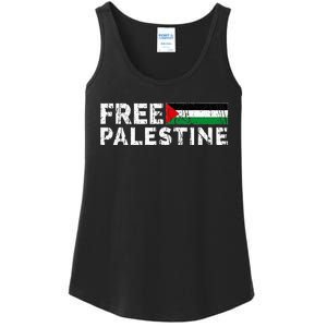 Palestine flag Palestine Free Palestine Gaza Flag Ladies Essential Tank