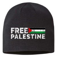 Palestine flag Palestine Free Palestine Gaza Flag Sustainable Beanie