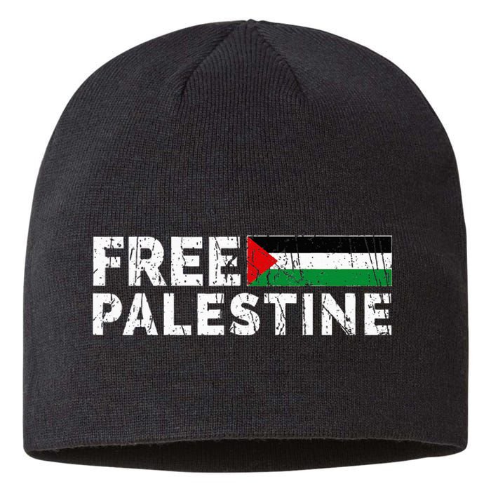 Palestine flag Palestine Free Palestine Gaza Flag Sustainable Beanie