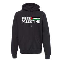 Palestine flag Palestine Free Palestine Gaza Flag Premium Hoodie