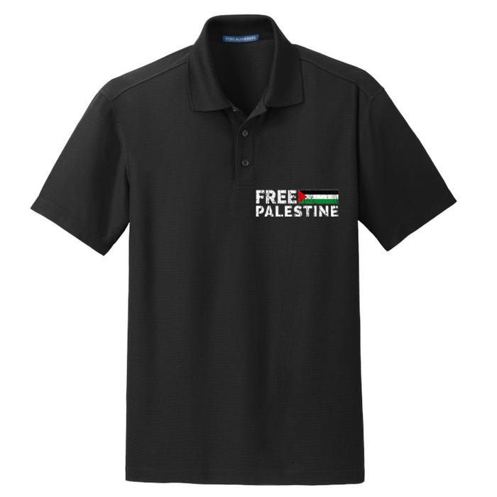 Palestine flag Palestine Free Palestine Gaza Flag Dry Zone Grid Polo