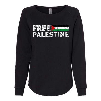 Palestine flag Palestine Free Palestine Gaza Flag Womens California Wash Sweatshirt