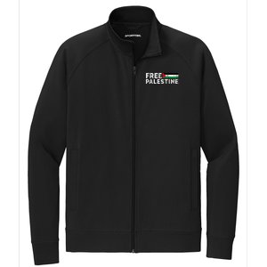 Palestine flag Palestine Free Palestine Gaza Flag Stretch Full-Zip Cadet Jacket