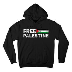 Palestine flag Palestine Free Palestine Gaza Flag Tall Hoodie