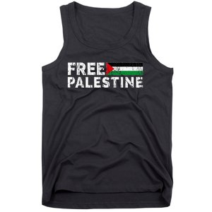 Palestine flag Palestine Free Palestine Gaza Flag Tank Top