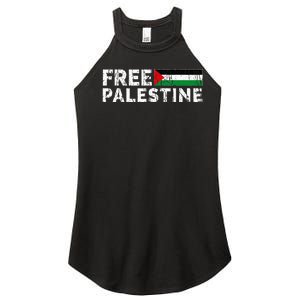 Palestine flag Palestine Free Palestine Gaza Flag Women's Perfect Tri Rocker Tank