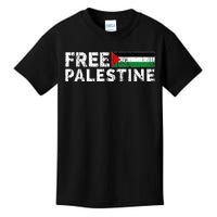 Palestine flag Palestine Free Palestine Gaza Flag Kids T-Shirt