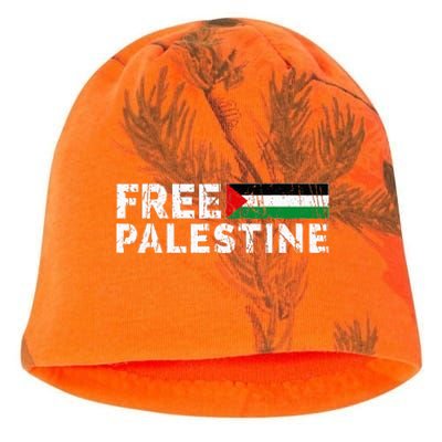 Palestine flag Palestine Free Palestine Gaza Flag Kati - Camo Knit Beanie