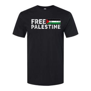 Palestine flag Palestine Free Palestine Gaza Flag Softstyle® CVC T-Shirt