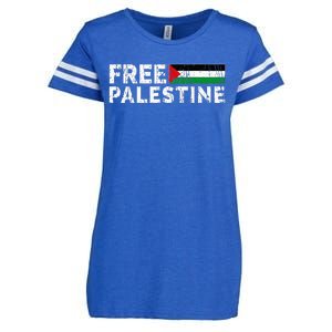 Palestine flag Palestine Free Palestine Gaza Flag Enza Ladies Jersey Football T-Shirt