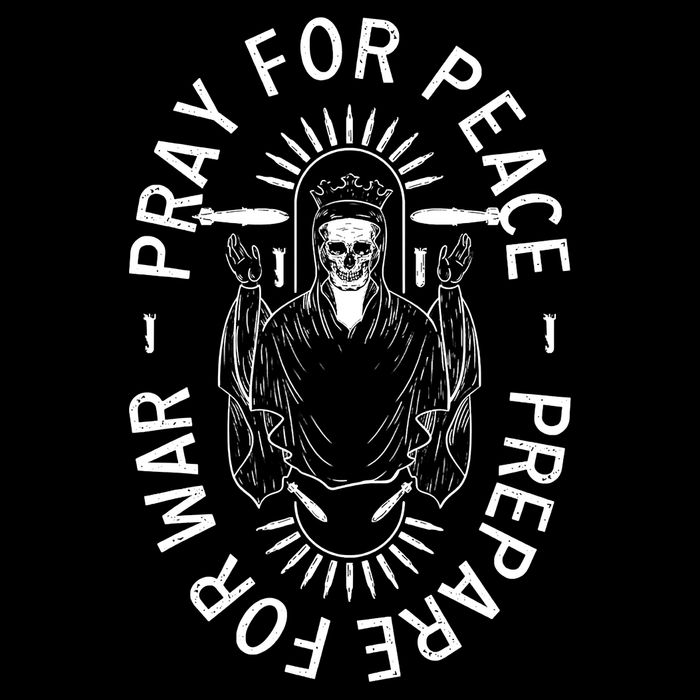 Pray For Peace Prepare For War Impact Tech Backpack