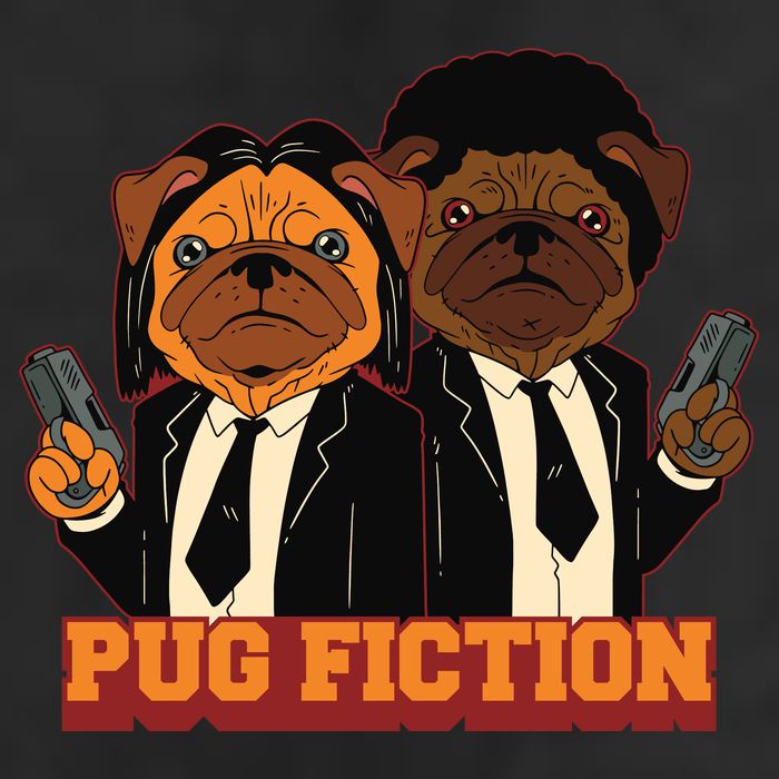 Pug Fiction Adult Drive Performance Visor