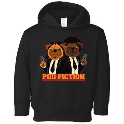 Pug Fiction Toddler Hoodie