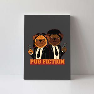 Pug Fiction Canvas