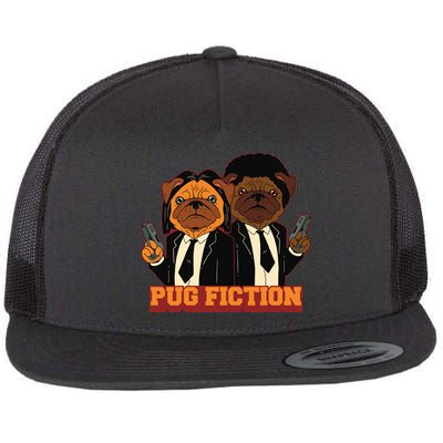 Pug Fiction Flatbill Hat
