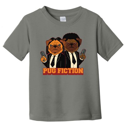 Pug Fiction Toddler T-Shirt