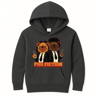 Pug Fiction Kids Hoodie