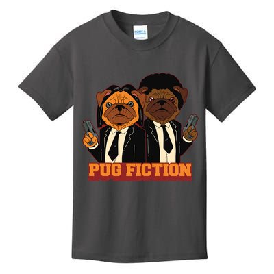 Pug Fiction Kids T-Shirt
