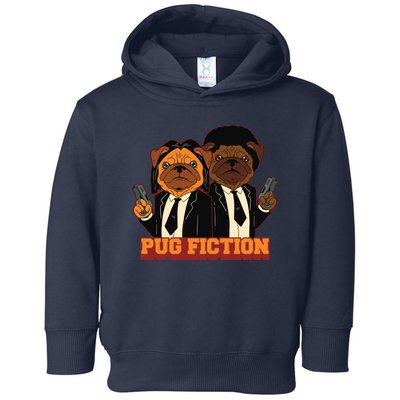 Pug Fiction Toddler Hoodie