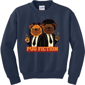 Pug Fiction Kids Sweatshirt