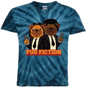 Pug Fiction Kids Tie-Dye T-Shirt